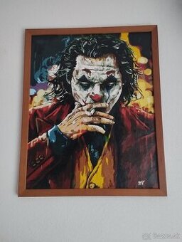 Ručne maľovaný obraz.