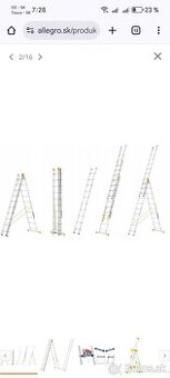 Rebrík Alve Forte 8610