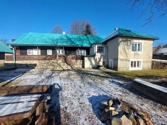 Rodinný dom s rozľahlým pozemkom na predaj – Detvianska Huta