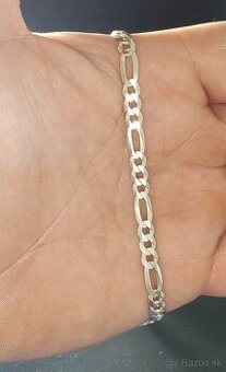 Strieborná retiazka 925, 12,55g, 50 cm, puncovaná