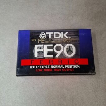 TDK - FE 90 min / Normal / audio kazeta / nová