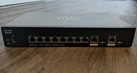 Cisco SG350-10P PoE+ Switch - 1