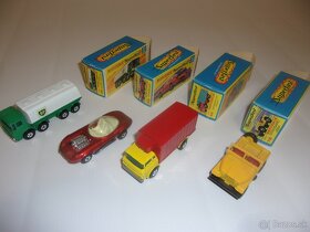 Modely,autíčka MATCHBOX zo 70-ych rokov