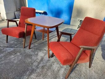 Retro kreslá set