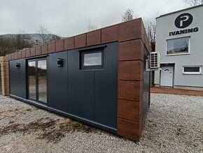 Obytný mobilný kontajner 8.5m x 3m.