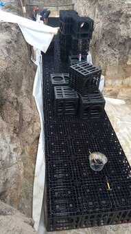 Vasakovacie bloky, trativody, drenáže