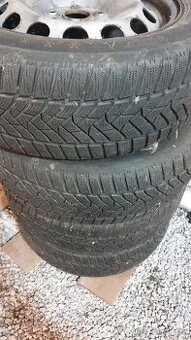 Predam pneu 205/55 R16 + hlinikove disky