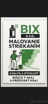 Maliarske prace-Striekanim