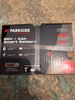 Baterie, Akumulatory Parkside Performance 20V 4Ah