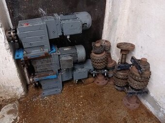 Elektromotor s prevodovkou