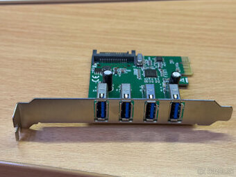 PCI-Express karta 4xUSB 3,2