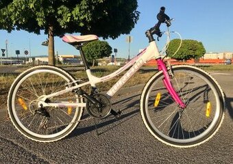 Detsky dievčenský bicykel velkost kolies 24