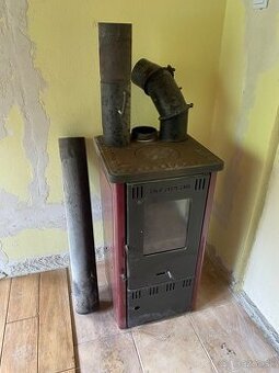 Smaltovaná piecka