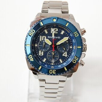 BANGWEI 8818 Chronoraph - pánske športové hodinky