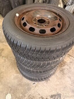Zimna sada kolies 4x108 s pneu Barum 175/65 R14