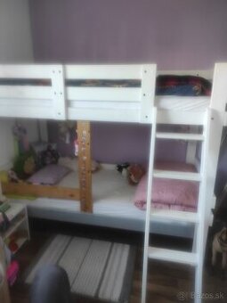 Detská poschodová posteľ