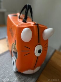 Jazdiaci kufor Trunki pre deti tiger