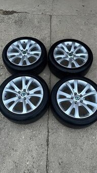 Originálne disky Skoda R17 + pneu