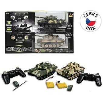 Tanky na diaľkové ovládanie, tankovâ bitka