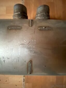 Koncový tlmič s koncovkami BMW x6 v8 M