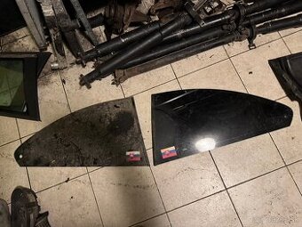 BMW E46 coupe zadné okna čierne