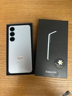 Predám SAMSUNG GALAXY S25 256GB BLUE, TOP stav, ZARUKA Sk
