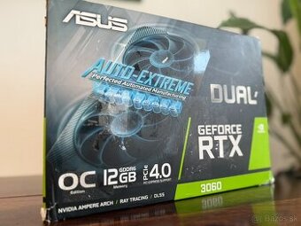 ASUS GeForce RTX 3060 OC 12GB - super stav, záruka