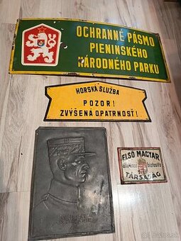 Smaltovane a rôzne iné tabule 10 foto