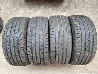 235/55 r17 letné 4 ks HANKOOK + PLATIN dezén 6,8 - 6,5 mm