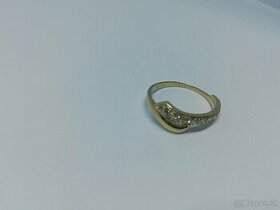 Dámsky zlatý prsteň 14 karát