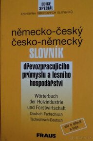 Německo-český-česko-něm. slovník dřevozprac. průmyslu