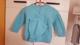 Detský štrikovaný sveter