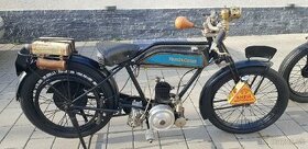 100 ročný motocykel Monet Goyon 100 ccm 1924
