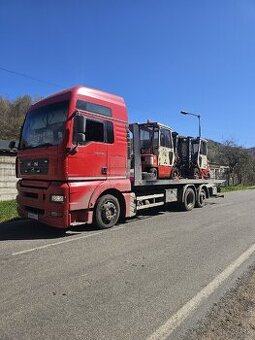 Preprava strojov a odťahová služba nonstop