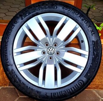 alu R20 5x112, pneu 255/50, orig. VW Touareg (+ Audi Q7)
