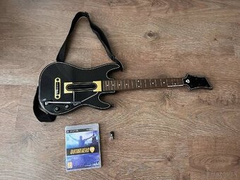 PS3 Guitar Hero set