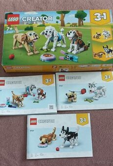 Lego 3 v 1 psy