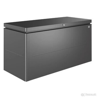 Biohort Záhradný box LoungeBox 160 tmavo sivý, 160 x 70 x 83