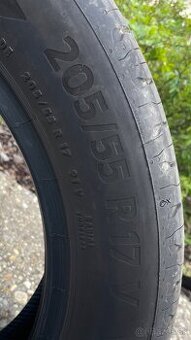 Predám nové pneumatiky Continental 205/55 r17, ecocontact 6