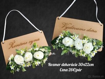 Veniec na dvere Vydávame dcéru, Ženíme syna