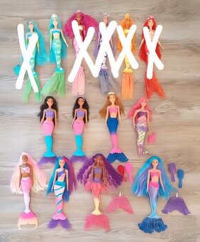 Nové Barbie Dreamtopia morské panny, Color Reveal
