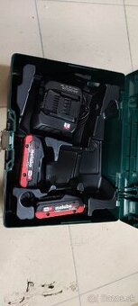 Predam 2x akumulator metabo 18v 4,0Ah LiHD + nabijacka asc55