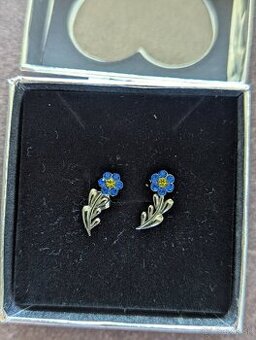 Náušnice Petra Toth - Nezabudky