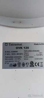 Predám kombinovaný bojler Tatramat