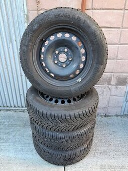 Zimne pneumatiky 195/65 R15 na diskoch 5x112