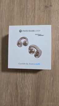 Predám Motorola Moto Buds Loop Swarovski® crystals