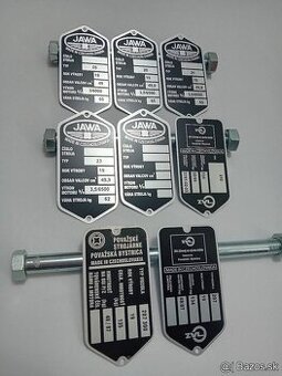 Štítok na moped BABETTA 207,210,SIMSON,JAWA PIONIER 50/05/20