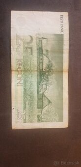 25 KROONI ESTONIA 1992