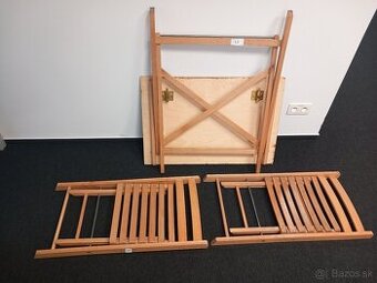 Záhradný drevený nábytok – položky 78-79