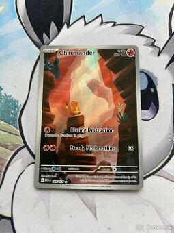 Charmander, vzacna Pokemon karta